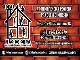 IDEAL MÃO DE OBRA ( construções reformas e decorações ). - Photo 0