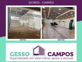 Gesso Campos - Drywall, Gesso e Steel Frame - Photo 1