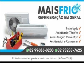 MAIS FRIO instalação e manutenção de ar condicionado , refrigeração e climatização em geral - Photo 0