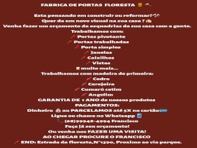 Fabrica de Portas Floresta (Francisco Magalhães) - Photo 1